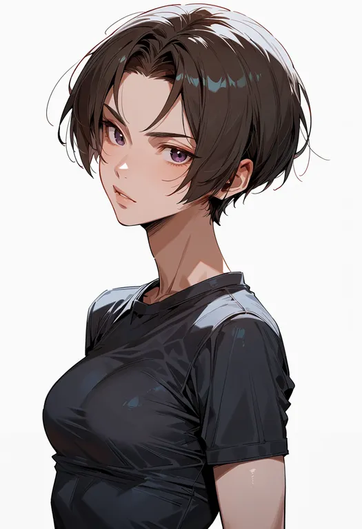 masterpiece, best quality, score_7, safe, kusanagi kyou, solo, upper body, simple background — by k3scat, made with ComfyUI