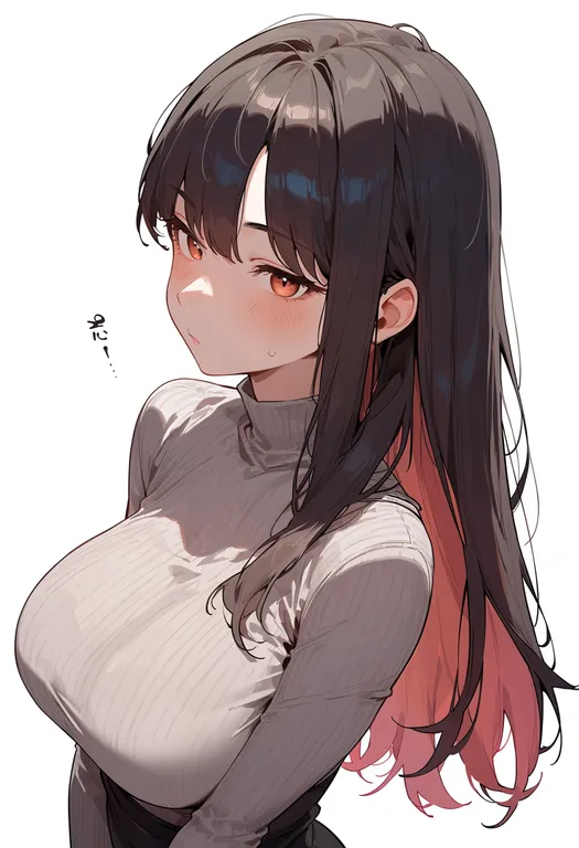 masterpiece, best quality, score_7, safe, oden, 1girl, solo, upper body, simple background — by k3scat, made with ComfyUI