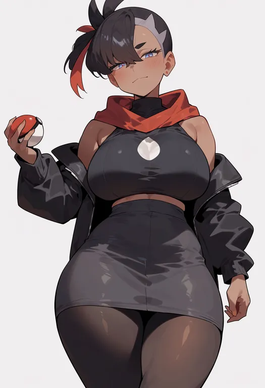masterpiece, best quality, score_7, safe, pokemon diamond/pearl/platinum, solo, simple background — by k3scat, made with ComfyUI
