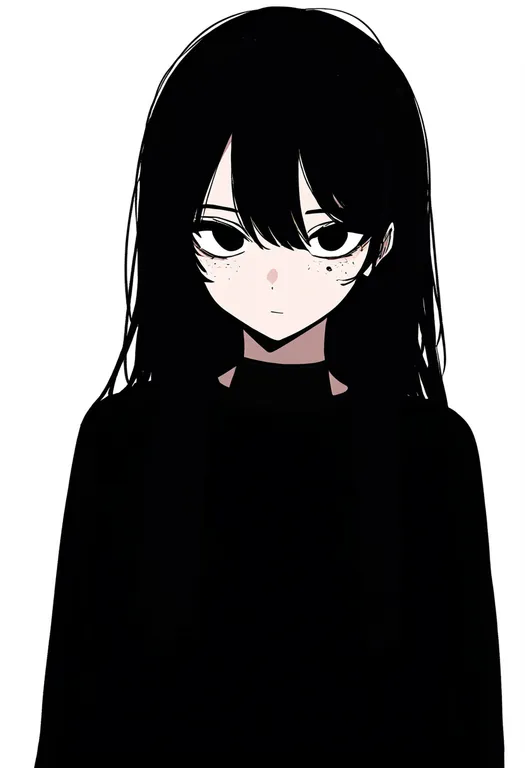 masterpiece, best quality, newest, absurdres, highres, safe, multiple_moles, 1girl, solo, simple_background — by k3scat, made with ComfyUI