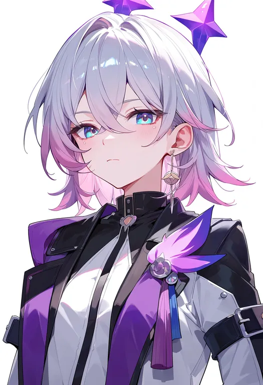 masterpiece, best quality, score_7, safe, evanescia (honkai: star rail), honkai: star rail, solo, upper body… — by k3scat, made with ComfyUI