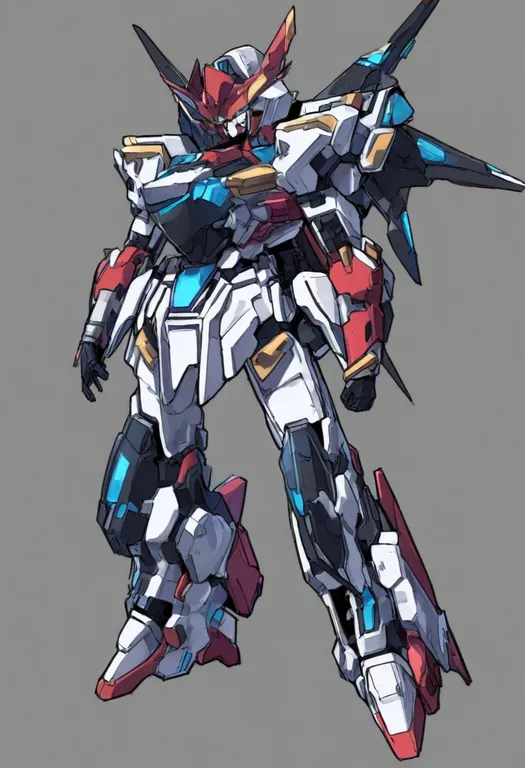 masterpiece, best quality, general, mecha focus, 1girl, solo, simple background — by k3scat, made with ComfyUI