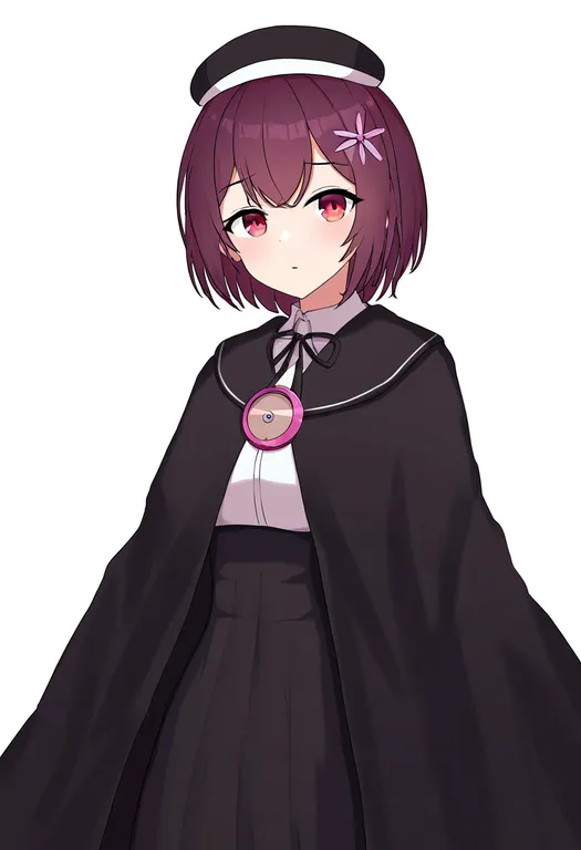 masterpiece, best quality, newest, absurdres, highres, safe, compile_heart, solo, simple_background — by k3scat, made with ComfyUI