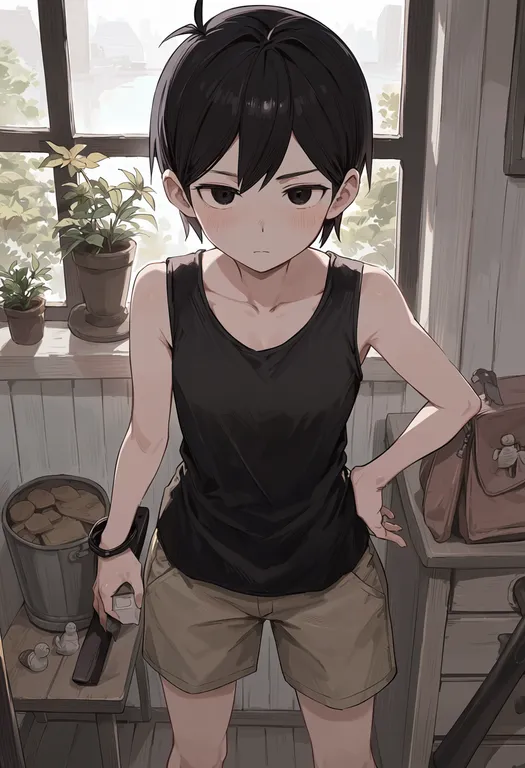 masterpiece, best quality, score_7, safe, aubrey (omori), omori — by k3scat, made with ComfyUI