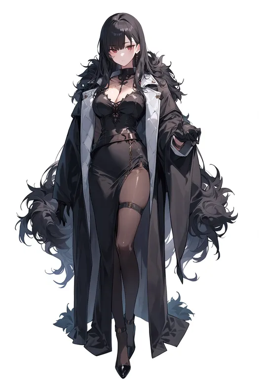 masterpiece, best quality, score_7, safe, pixiv fantasia revenge of the darkness, solo, simple background — by k3scat, made with ComfyUI
