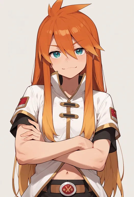 masterpiece, best quality, score_7, safe, luke fon fabre, solo, upper body, simple background — by k3scat, made with ComfyUI