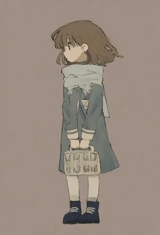 masterpiece, best quality, general, wind, 1girl, solo, simple background — by k3scat, made with ComfyUI