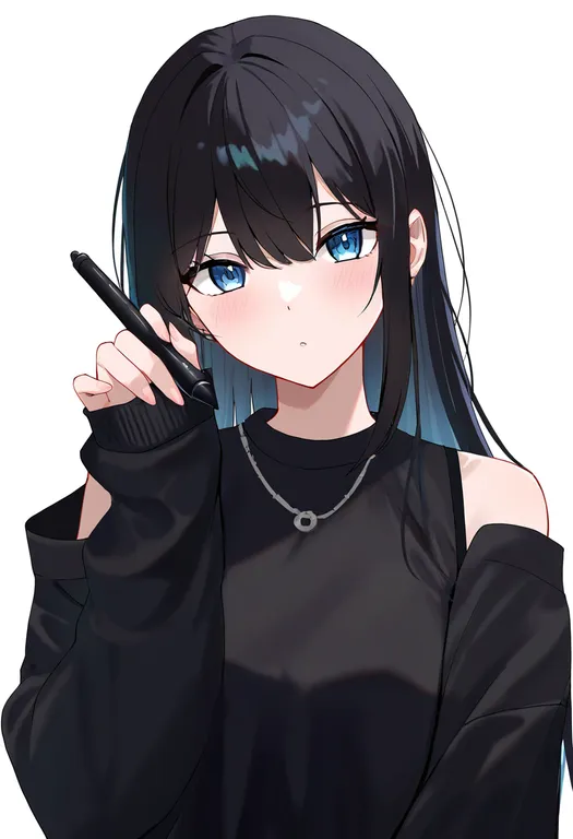 masterpiece, best quality, newest, absurdres, highres, safe, stylus, 1girl, solo, simple_background — by k3scat, made with ComfyUI