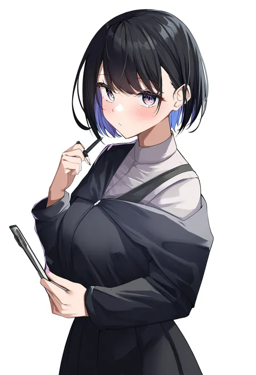 masterpiece, best quality, newest, absurdres, highres, safe, pen-pineapple-apple-pen, solo, full_body, simple_background — by k3scat, made with ComfyUI