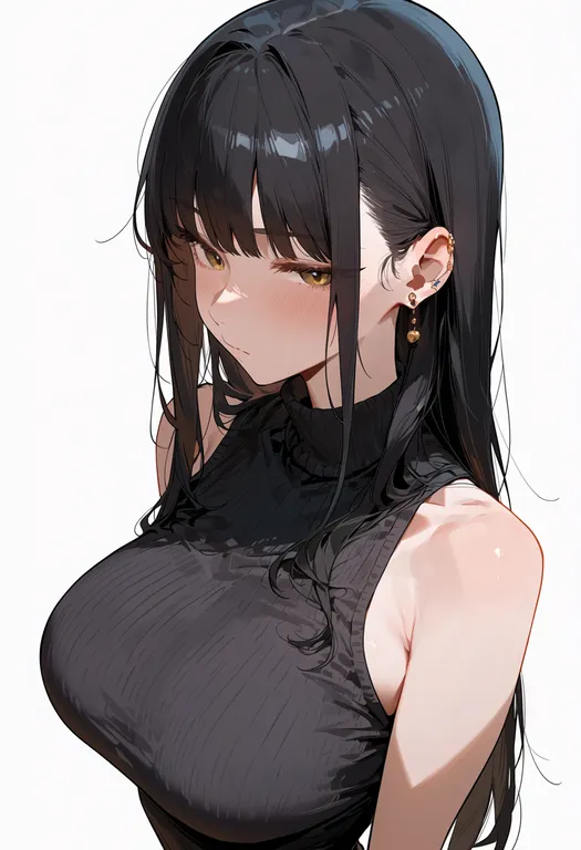masterpiece, best quality, score_7, safe, taro (food), 1girl, solo, upper body, simple background — by k3scat, made with ComfyUI