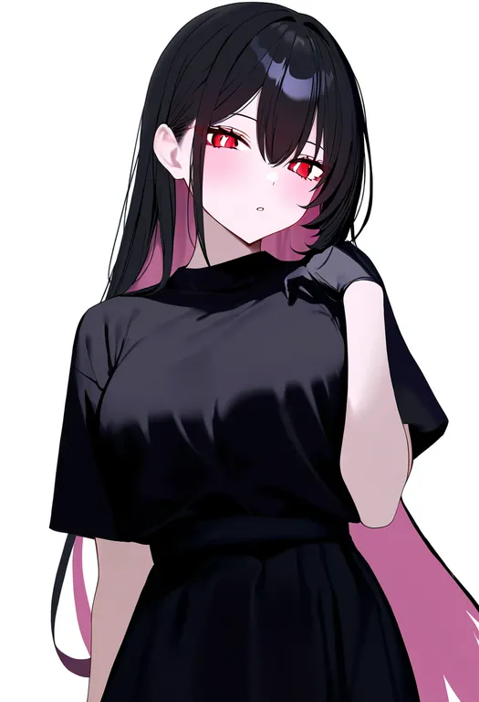 masterpiece, best quality, newest, absurdres, highres, safe, quarterly_pixiv_11_original, solo, simple_background — by k3scat, made with ComfyUI
