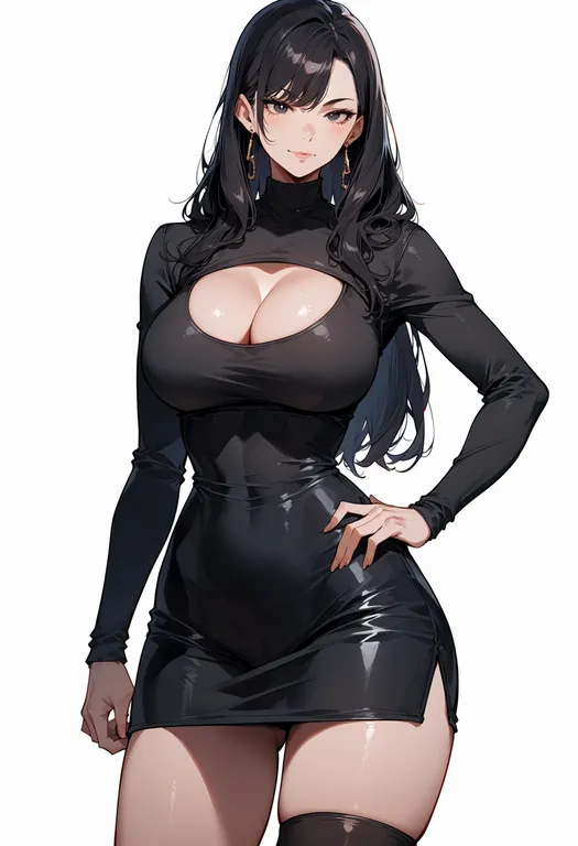 masterpiece, best quality, score_7, safe, gusset, 1girl, solo, simple background — by k3scat, made with ComfyUI