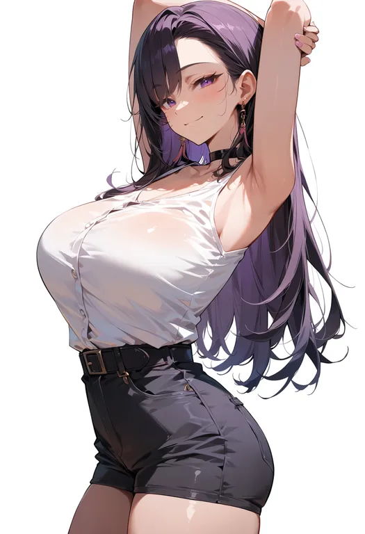 masterpiece, best quality, score_7, safe, euphoria (clockup), solo, simple background — by k3scat, made with ComfyUI