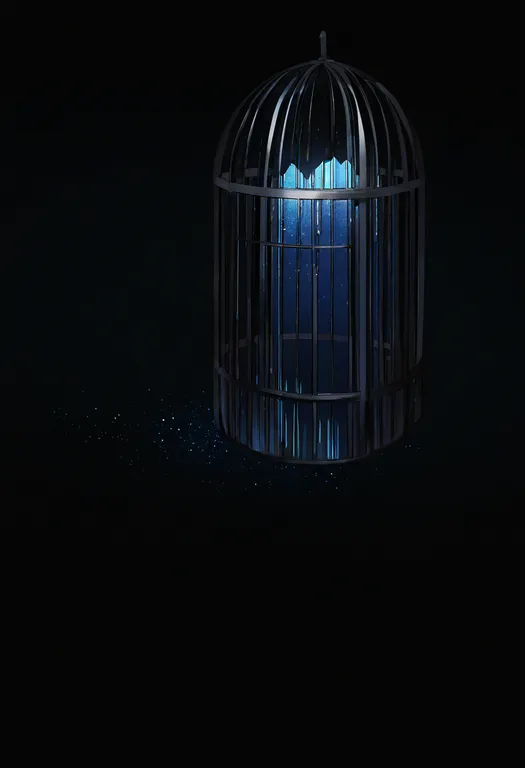 masterpiece, best quality, newest, absurdres, highres, safe, birdcage, 1girl, solo, simple_background — by k3scat, made with ComfyUI