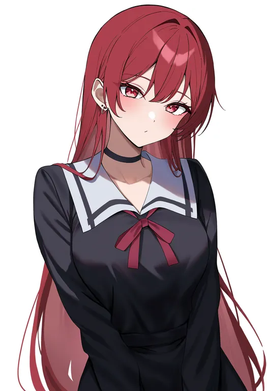 masterpiece, best quality, newest, absurdres, highres, safe, yamazaki_baking, solo, simple_background — by k3scat, made with ComfyUI