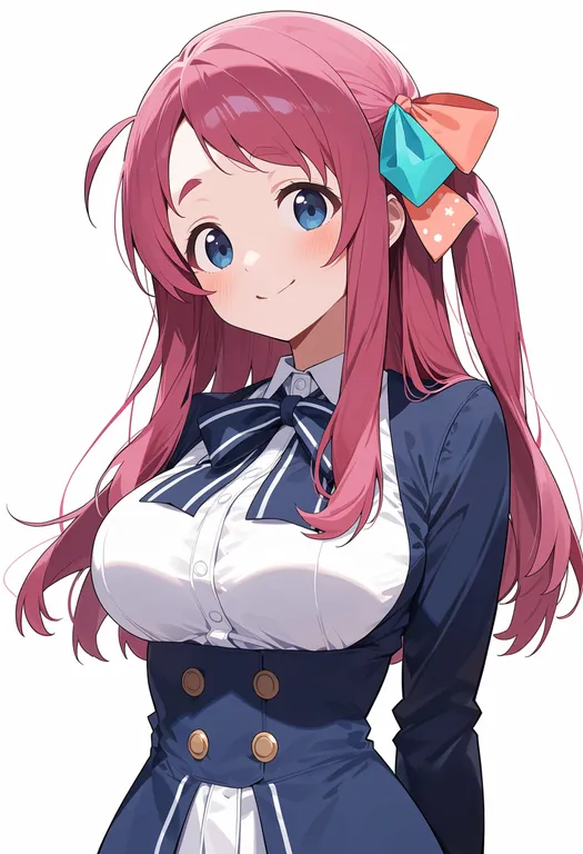 masterpiece, best quality, score_7, safe, minamoto sakura, solo, upper body, simple background — by k3scat, made with ComfyUI