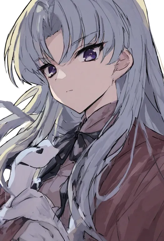masterpiece, best quality, general, kakyuusei (series), solo, simple background — by k3scat, made with ComfyUI