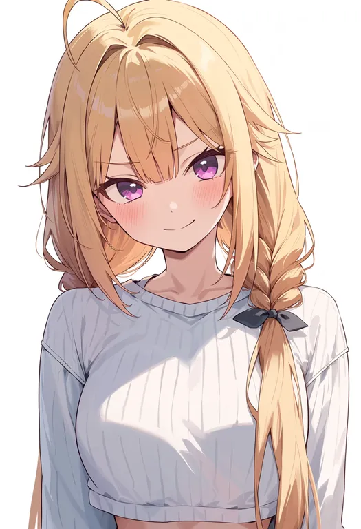 masterpiece, best quality, score_7, safe, mitsuki felicia, solo, upper body, simple background — by k3scat, made with ComfyUI