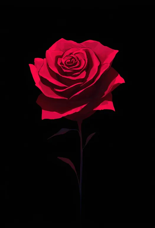 masterpiece, best quality, newest, absurdres, highres, safe, red_rose, 1girl, solo, simple_background — by k3scat, made with ComfyUI