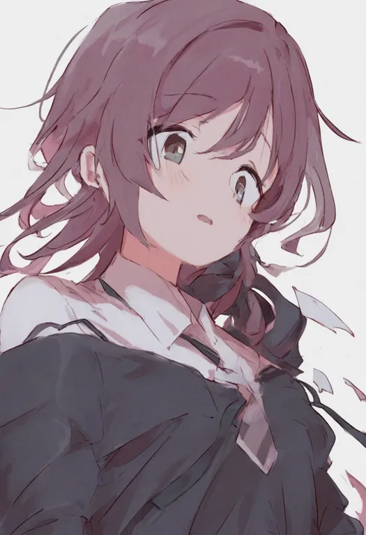 masterpiece, best quality, general, wardrobe malfunction, 1girl, solo, simple background — by k3scat, made with ComfyUI