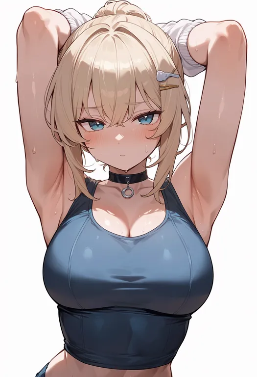masterpiece, best quality, score_7, safe, mareep, solo, upper body, simple background — by k3scat, made with ComfyUI