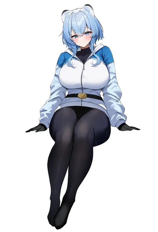 masterpiece, best quality, newest, absurdres, highres, safe, saitama_seibu_lions, solo, full_body, simple_background — by k3scat, made with ComfyUI