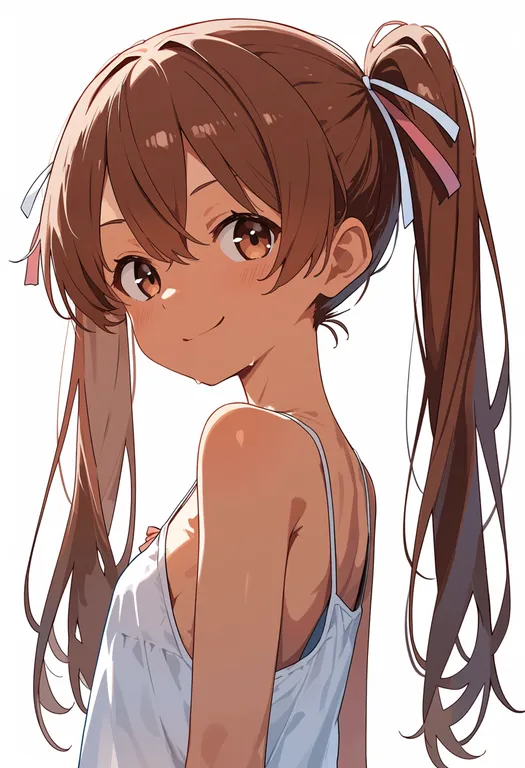 masterpiece, best quality, score_7, safe, libeccio (kancolle), solo, upper body, simple background — by k3scat, made with ComfyUI