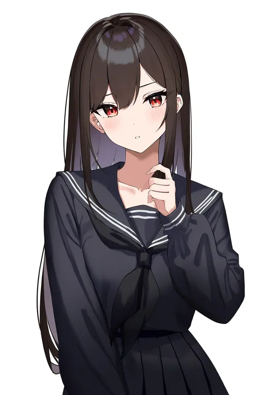 masterpiece, best quality, newest, absurdres, highres, safe, body_switch, 1girl, solo, simple_background — by k3scat, made with ComfyUI