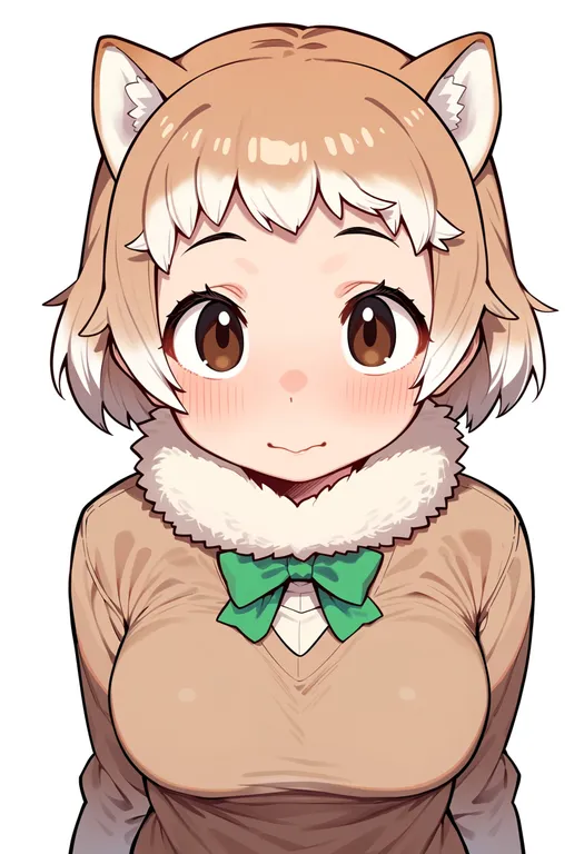 masterpiece, best quality, score_7, safe, black-tailed prairie dog (kemono friends), kemono friends, solo, upper body… — by k3scat, made with ComfyUI