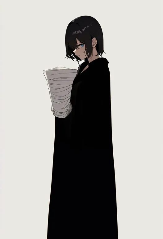 masterpiece, best quality, newest, absurdres, highres, safe, cast, 1girl, solo, simple_background — by k3scat, made with ComfyUI