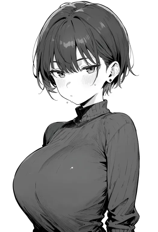 masterpiece, best quality, score_7, safe, natsume an-an, solo, upper body, simple background — by k3scat, made with ComfyUI