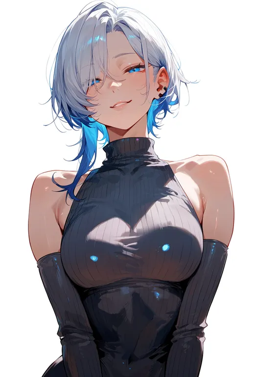 masterpiece, best quality, score_7, safe, pixiv robot wars, solo, simple background — by k3scat, made with ComfyUI
