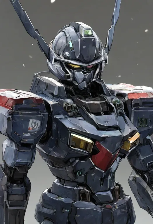 masterpiece, best quality, general, bandai, solo, simple background — by k3scat, made with ComfyUI