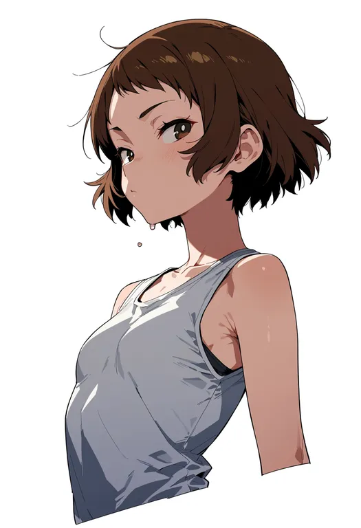 masterpiece, best quality, score_7, safe, ibara mayaka, solo, upper body, simple background — by k3scat, made with ComfyUI