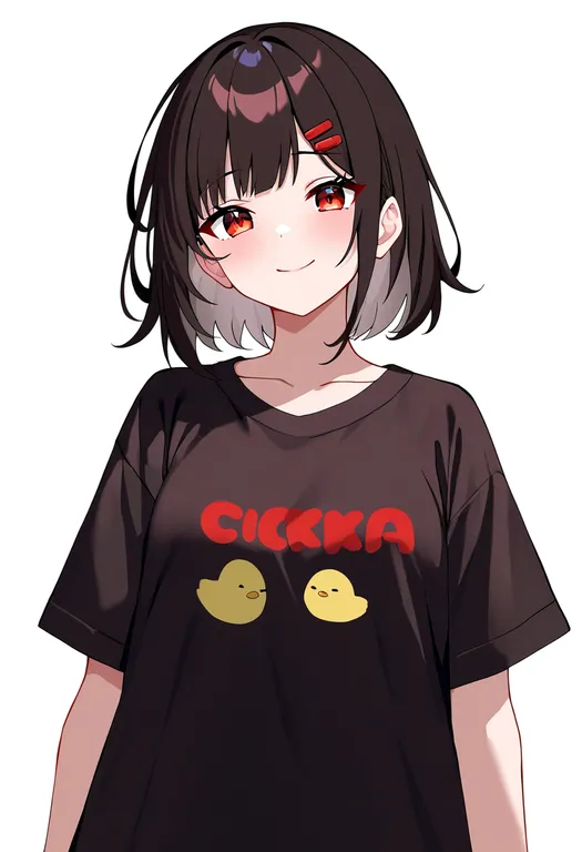 masterpiece, best quality, newest, absurdres, highres, safe, chick-fil-a, solo, simple_background — by k3scat, made with ComfyUI
