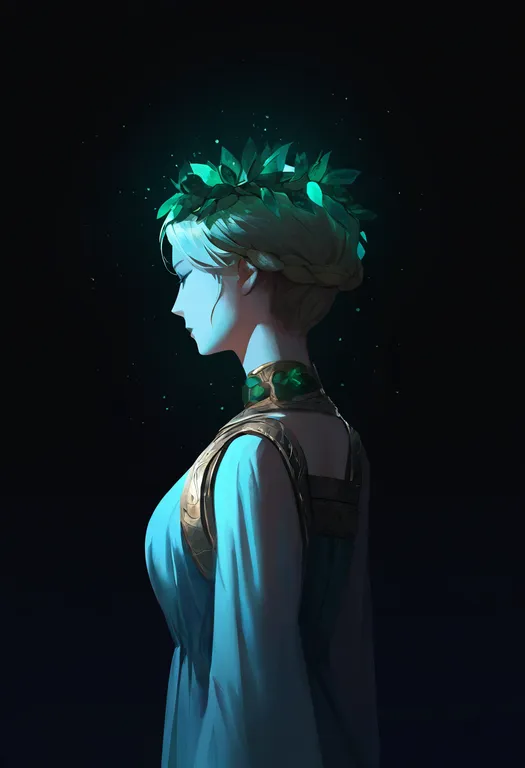 masterpiece, best quality, newest, absurdres, highres, safe, demeter_(mythology), mythology, solo, upper_body… — by k3scat, made with ComfyUI
