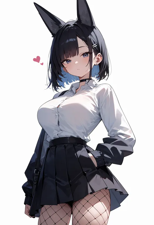 masterpiece, best quality, score_7, safe, lattice, 1girl, solo, simple background — by k3scat, made with ComfyUI