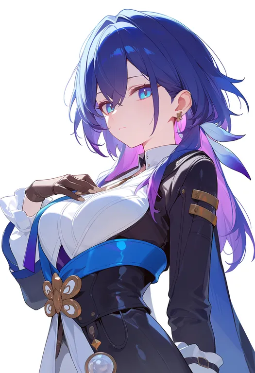 masterpiece, best quality, score_7, safe, trotter (honkai: star rail), honkai: star rail, solo, upper body… — by k3scat, made with ComfyUI