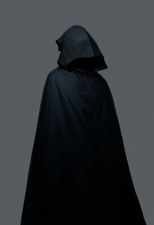 masterpiece, best quality, newest, absurdres, highres, safe, grey_cloak, 1girl, solo, simple_background — by k3scat, made with ComfyUI