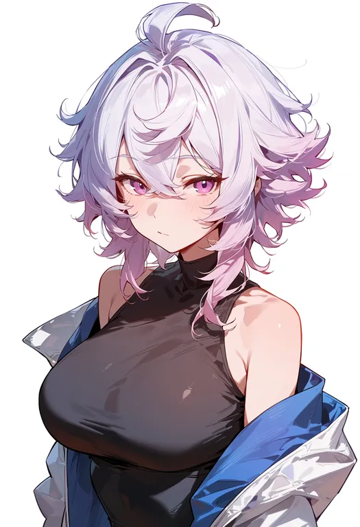 masterpiece, best quality, score_7, safe, merlin (fate), solo, upper body, simple background — by k3scat, made with ComfyUI