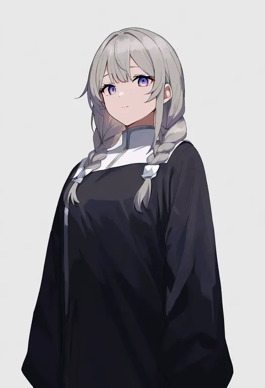 masterpiece, best quality, newest, absurdres, highres, safe, white_tabard, 1girl, solo, simple_background — by k3scat, made with ComfyUI