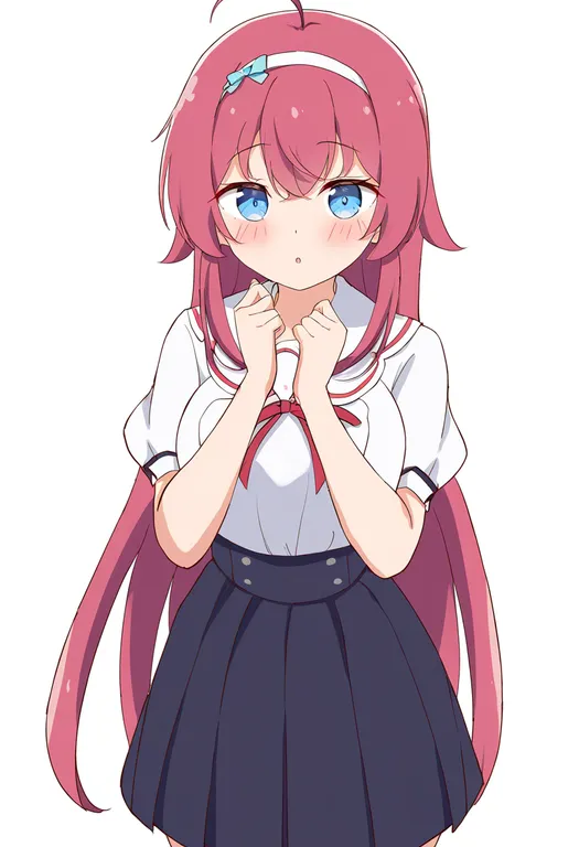 masterpiece, best quality, newest, absurdres, highres, safe, imouto_paradise!, solo, simple_background — by k3scat, made with ComfyUI