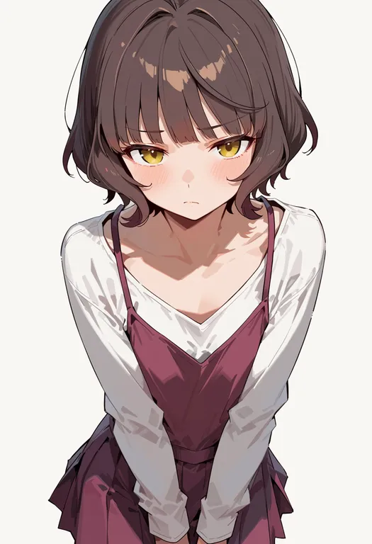 masterpiece, best quality, score_7, safe, kishinami (kancolle), solo, upper body, simple background — by k3scat, made with ComfyUI