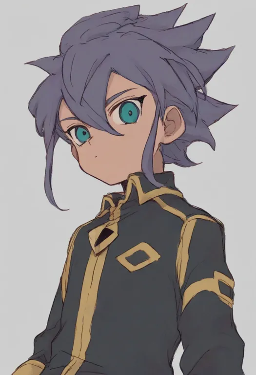 masterpiece, best quality, general, inazuma eleven go galaxy, solo, simple background — by k3scat, made with ComfyUI