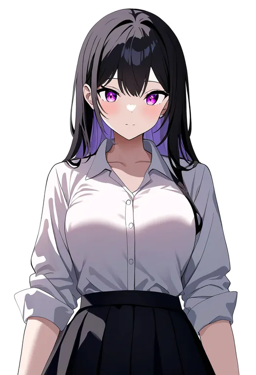 masterpiece, best quality, newest, absurdres, highres, safe, plaid_bra, 1girl, solo, simple_background — by k3scat, made with ComfyUI