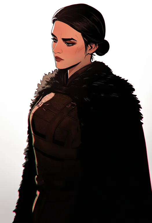 masterpiece, best quality, newest, absurdres, highres, safe, the_witcher_1, solo, simple_background — by k3scat, made with ComfyUI