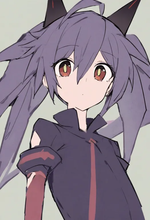 masterpiece, best quality, general, djmax, solo, simple background — by k3scat, made with ComfyUI
