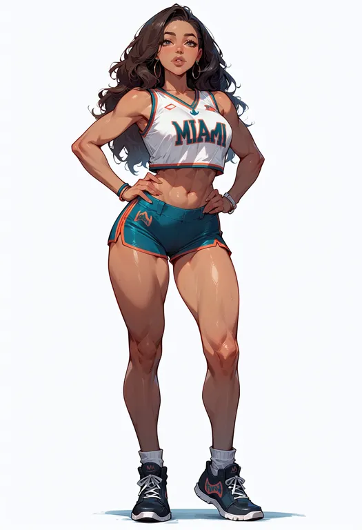 masterpiece, best quality, score_7, safe, miami marlins, solo, full body, simple background — by k3scat, made with ComfyUI