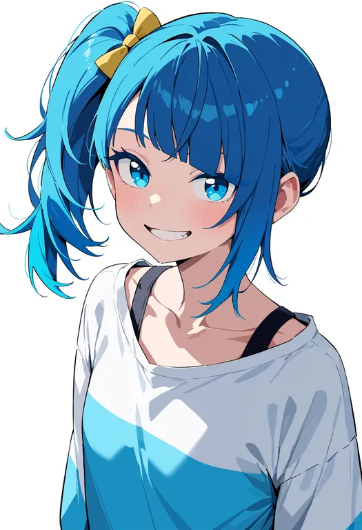 masterpiece, best quality, score_7, safe, sora harewataru, solo, upper body, simple background — by k3scat, made with ComfyUI