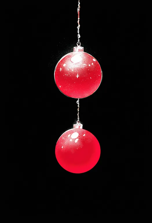 masterpiece, best quality, newest, absurdres, highres, safe, christmas_ornaments, 1girl, solo, simple_background — by k3scat, made with ComfyUI